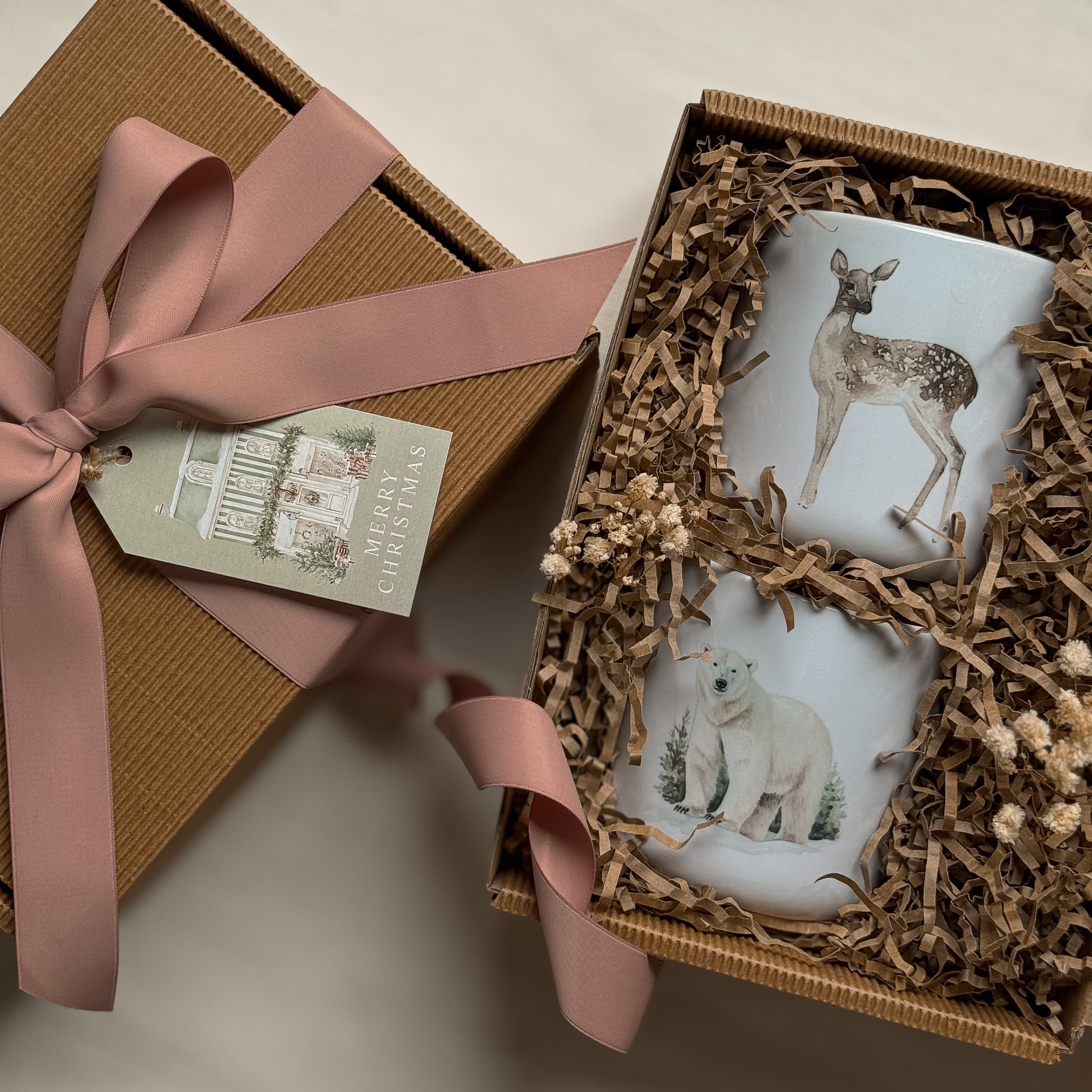 WINTER - zestaw kubków świątecznych