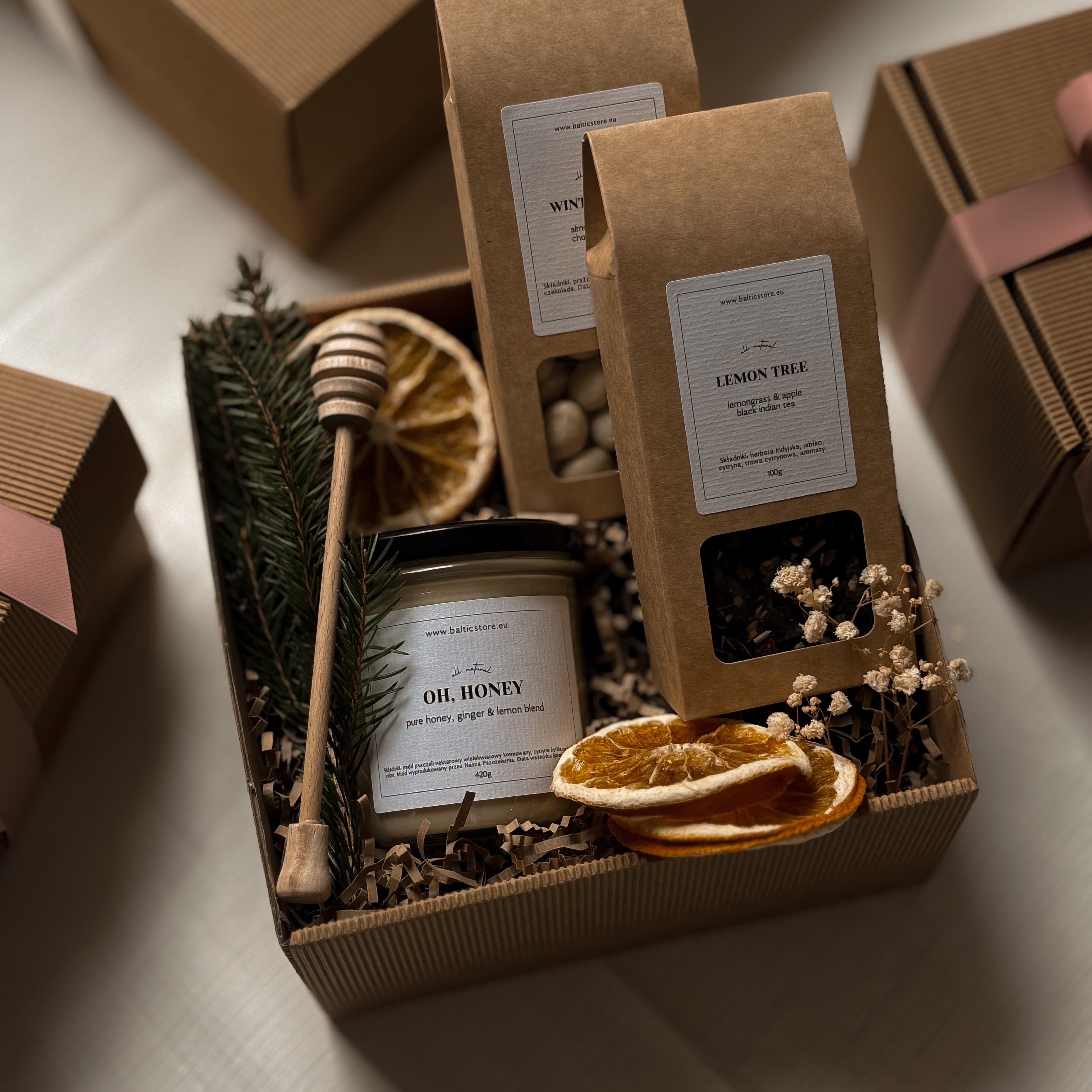 GOLDEN WINTER - zestaw prezentowy