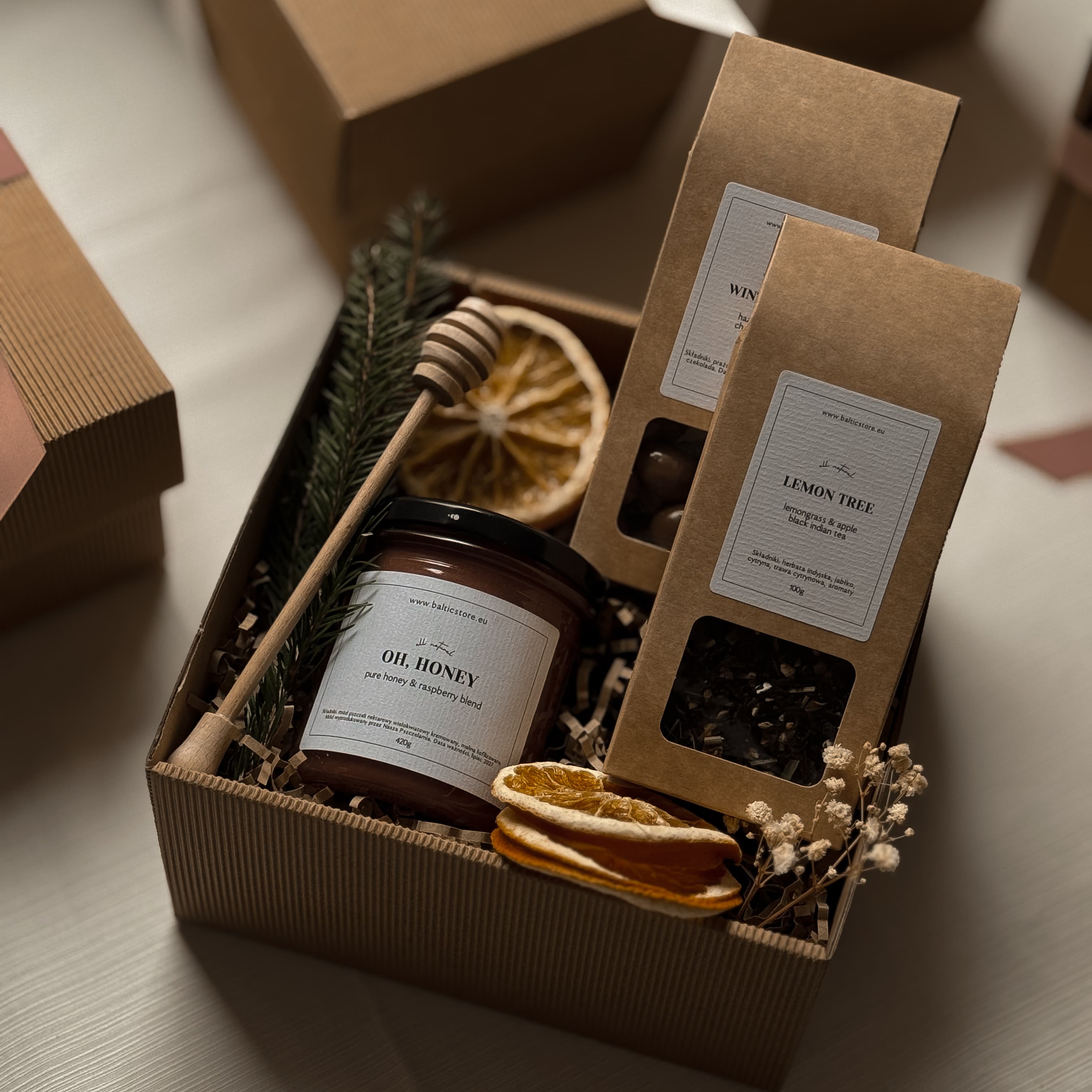 WINTER RUBY - zestaw prezentowy