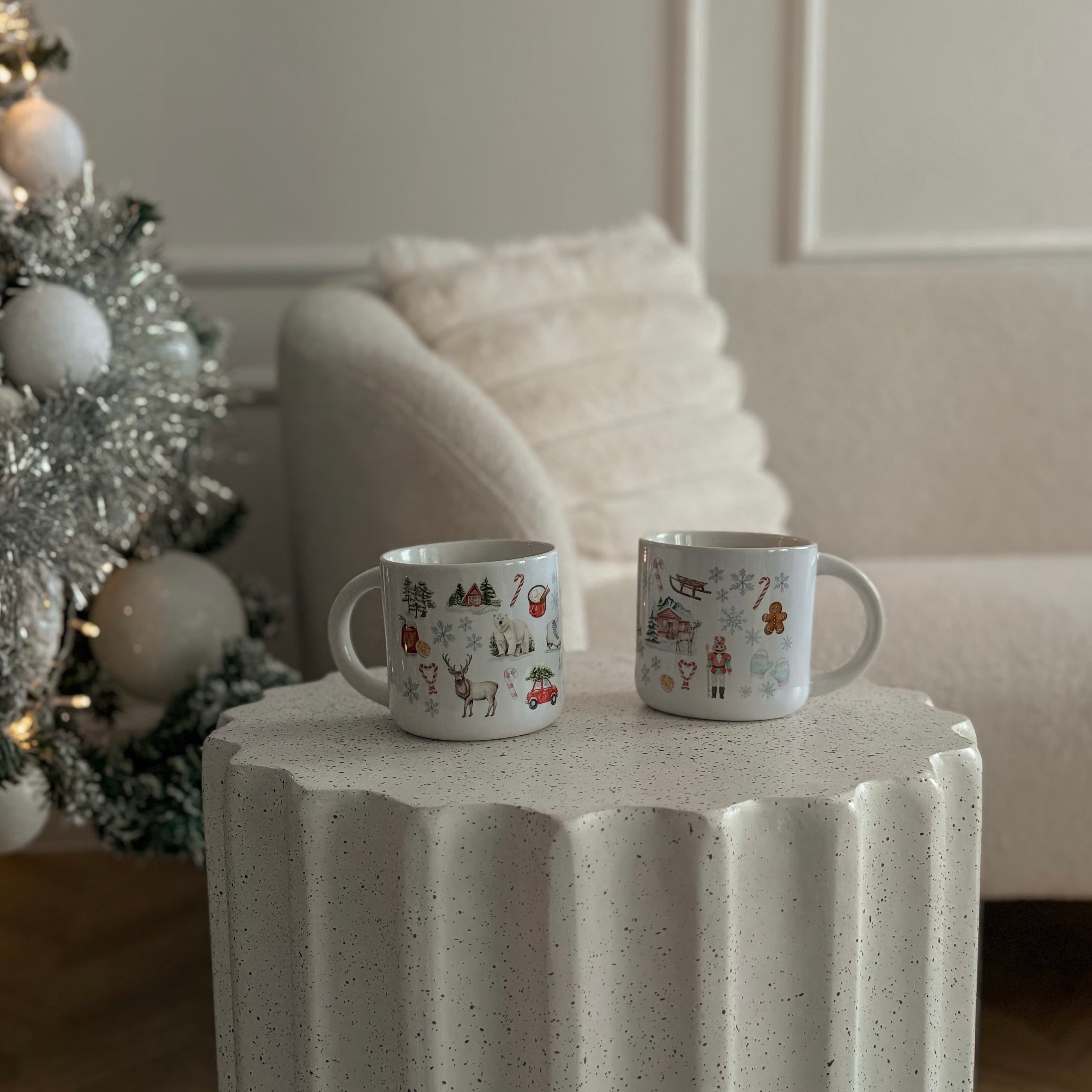 WINTER - kubek ceramiczny z nadrukiem