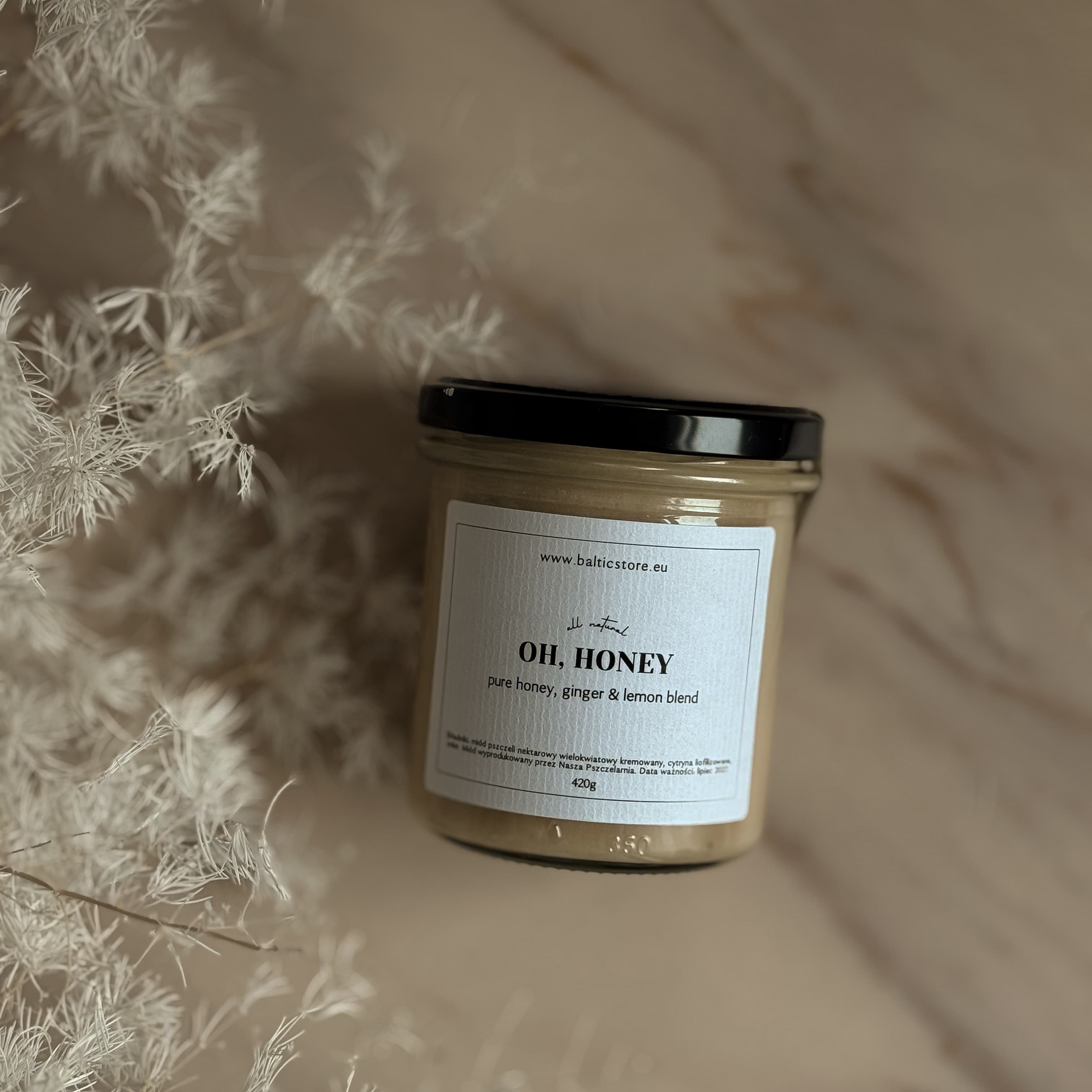 OH, HONEY - miód kremowany z cytryną & imbirem