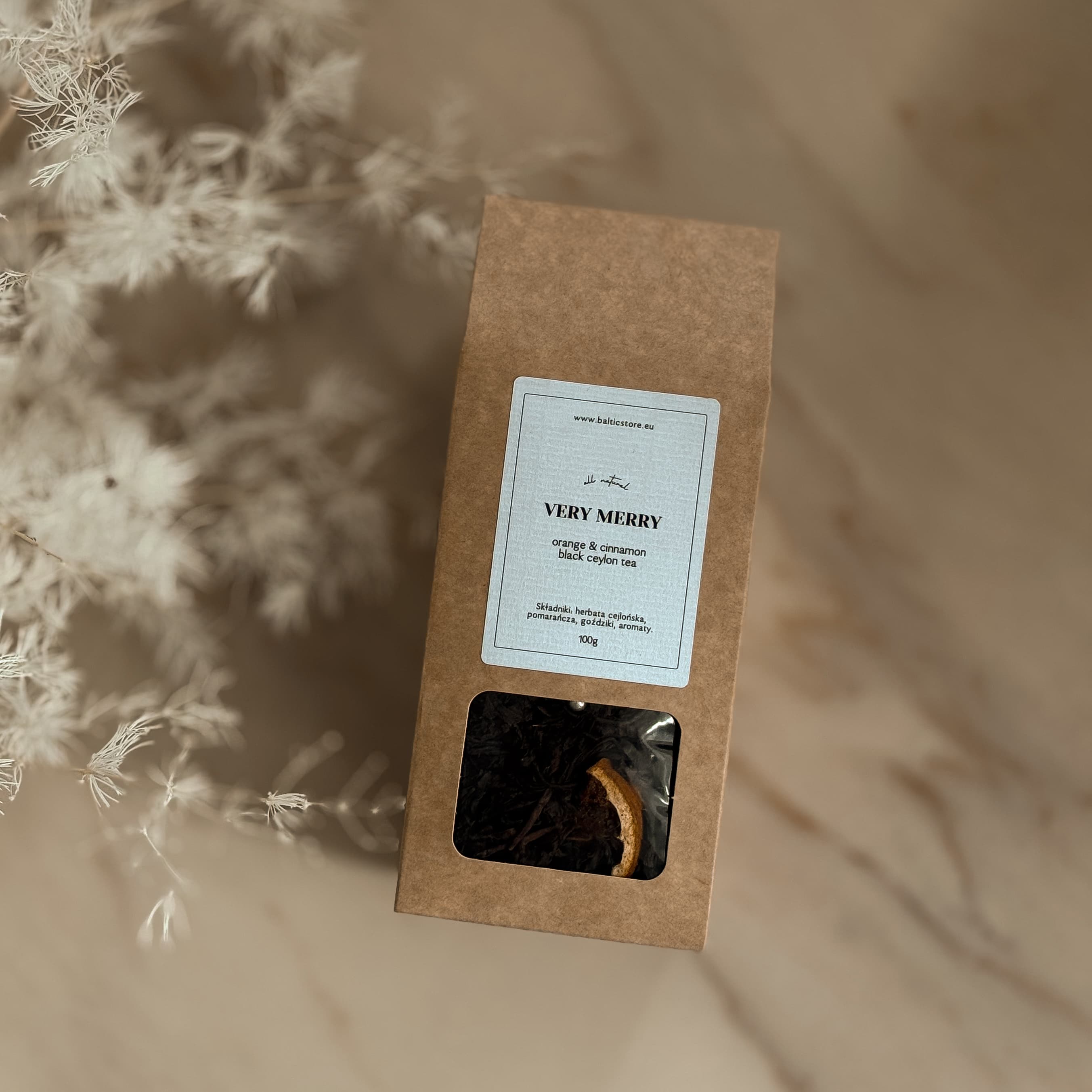 VERY MERRY - czarna herbata z pomarańczą & goździkami