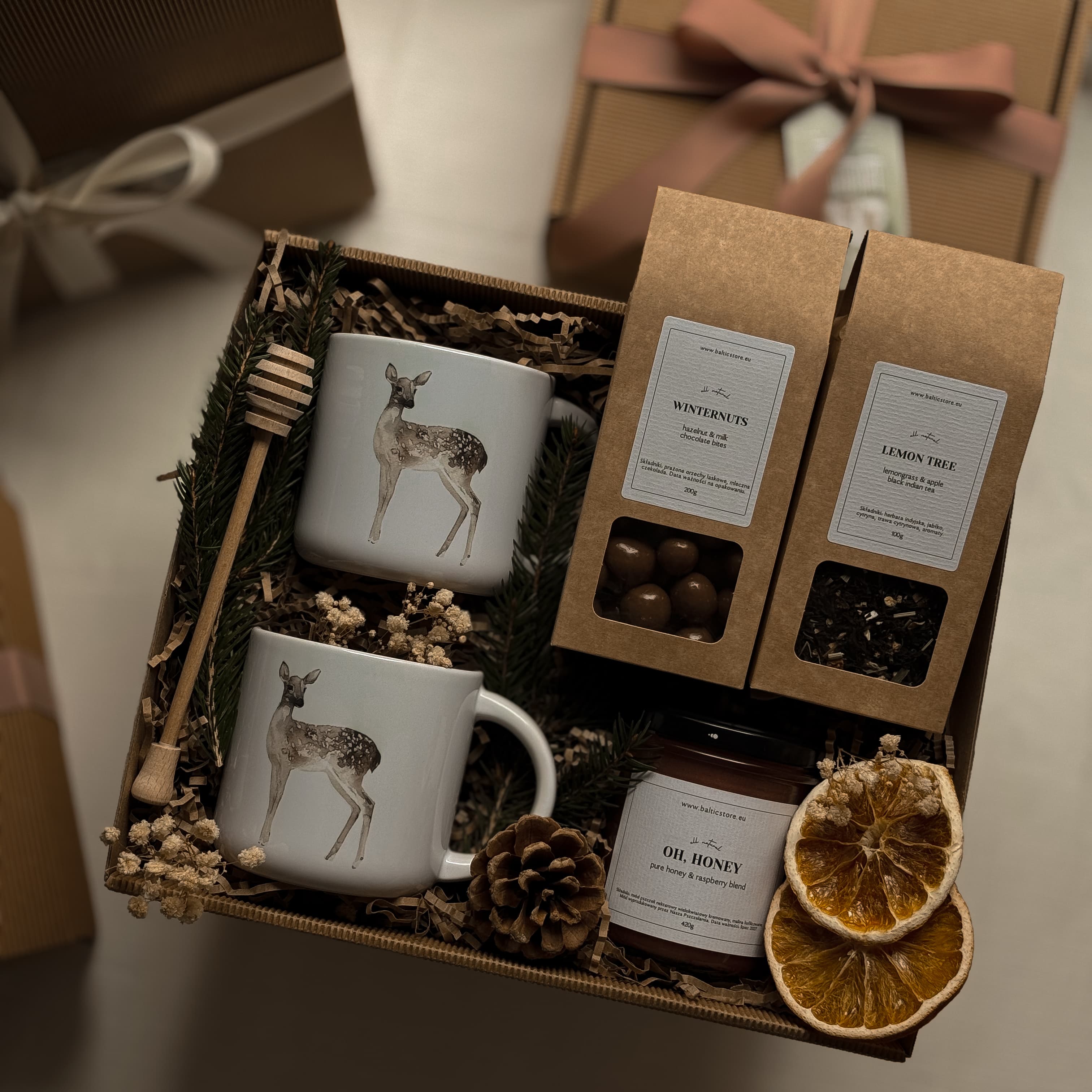 WINTER RUBY - zestaw prezentowy premium