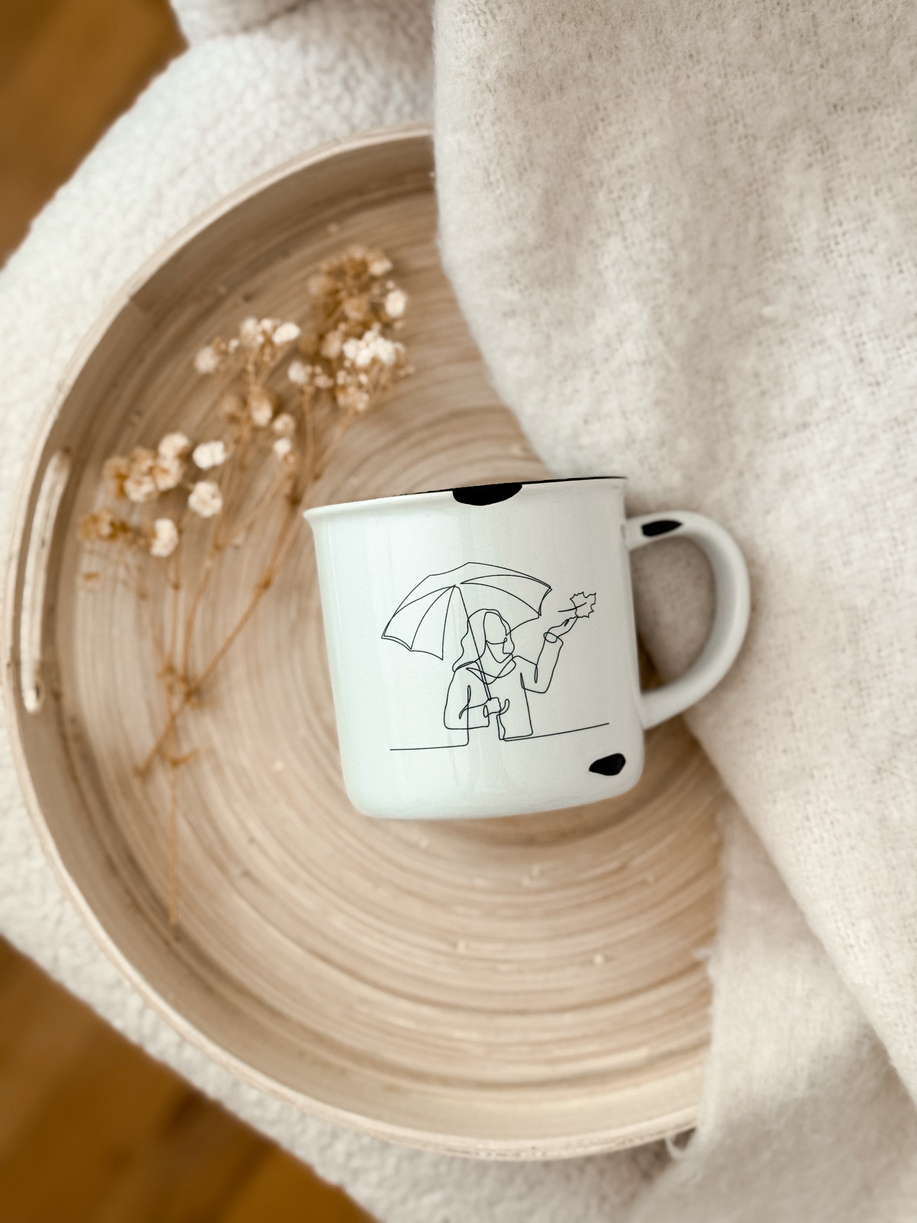 AUTUMN - kubek ceramiczny z nadrukiem