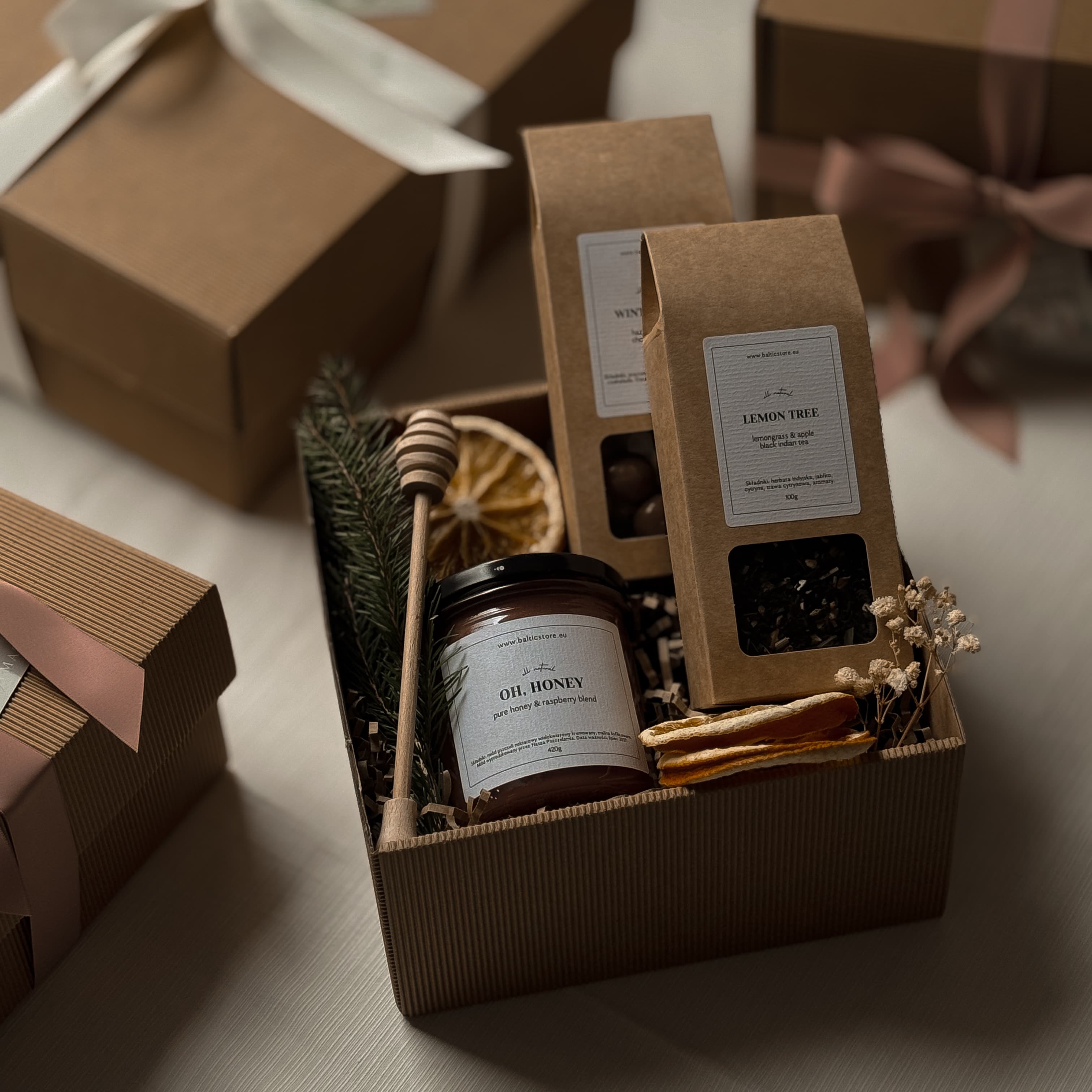 WINTER RUBY - zestaw prezentowy