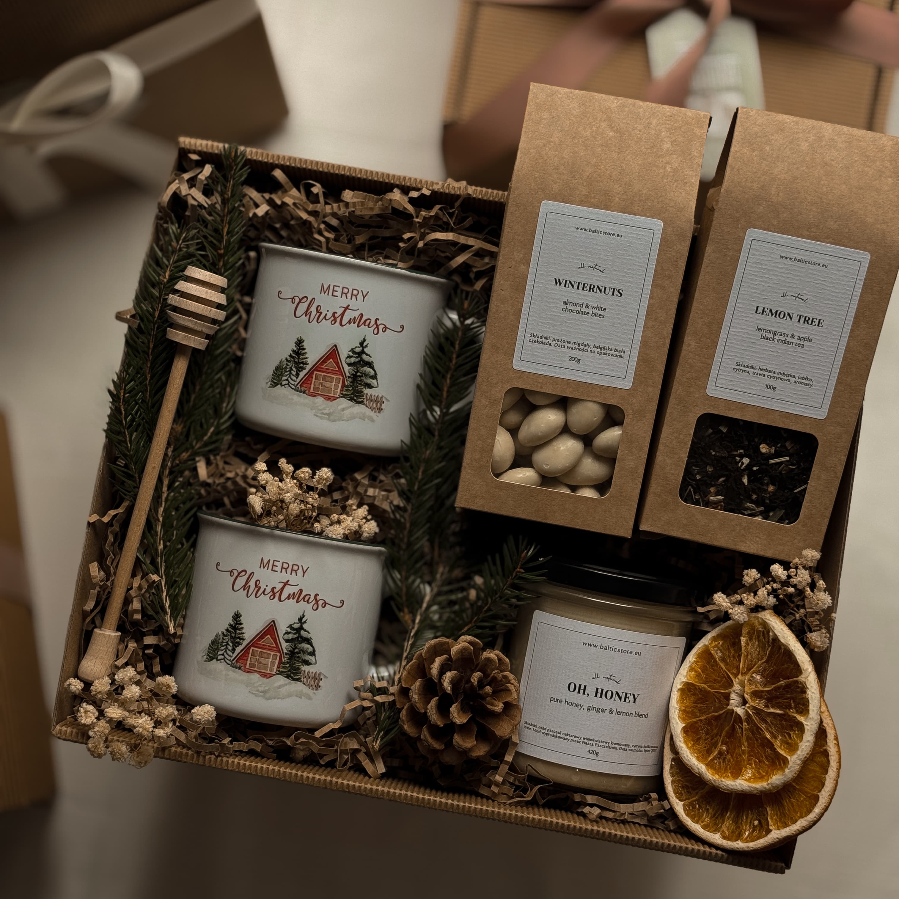 GOLDEN WINTER - zestaw prezentowy premium