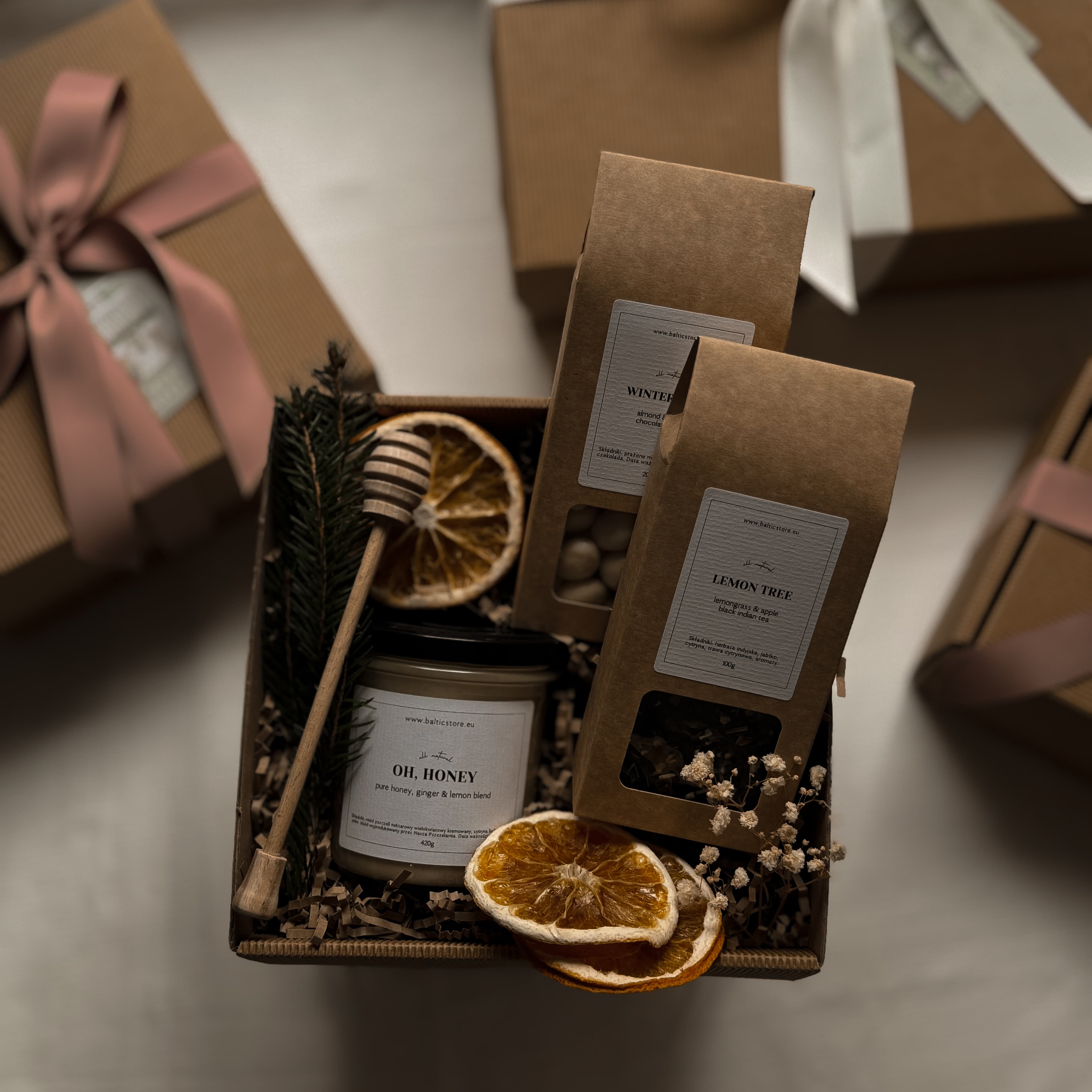 GOLDEN WINTER - zestaw prezentowy