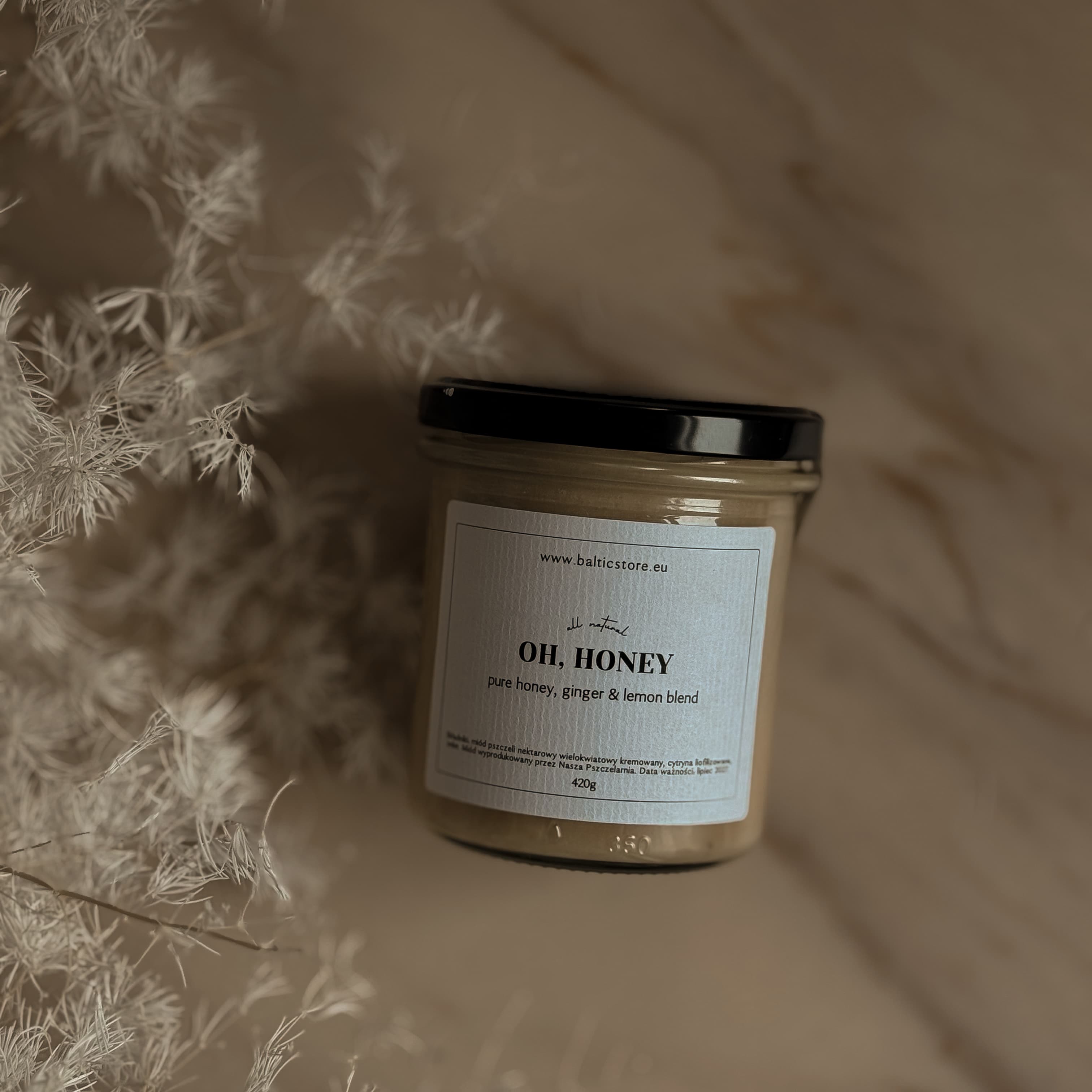 OH, HONEY - miód kremowany z cytryną & imbirem