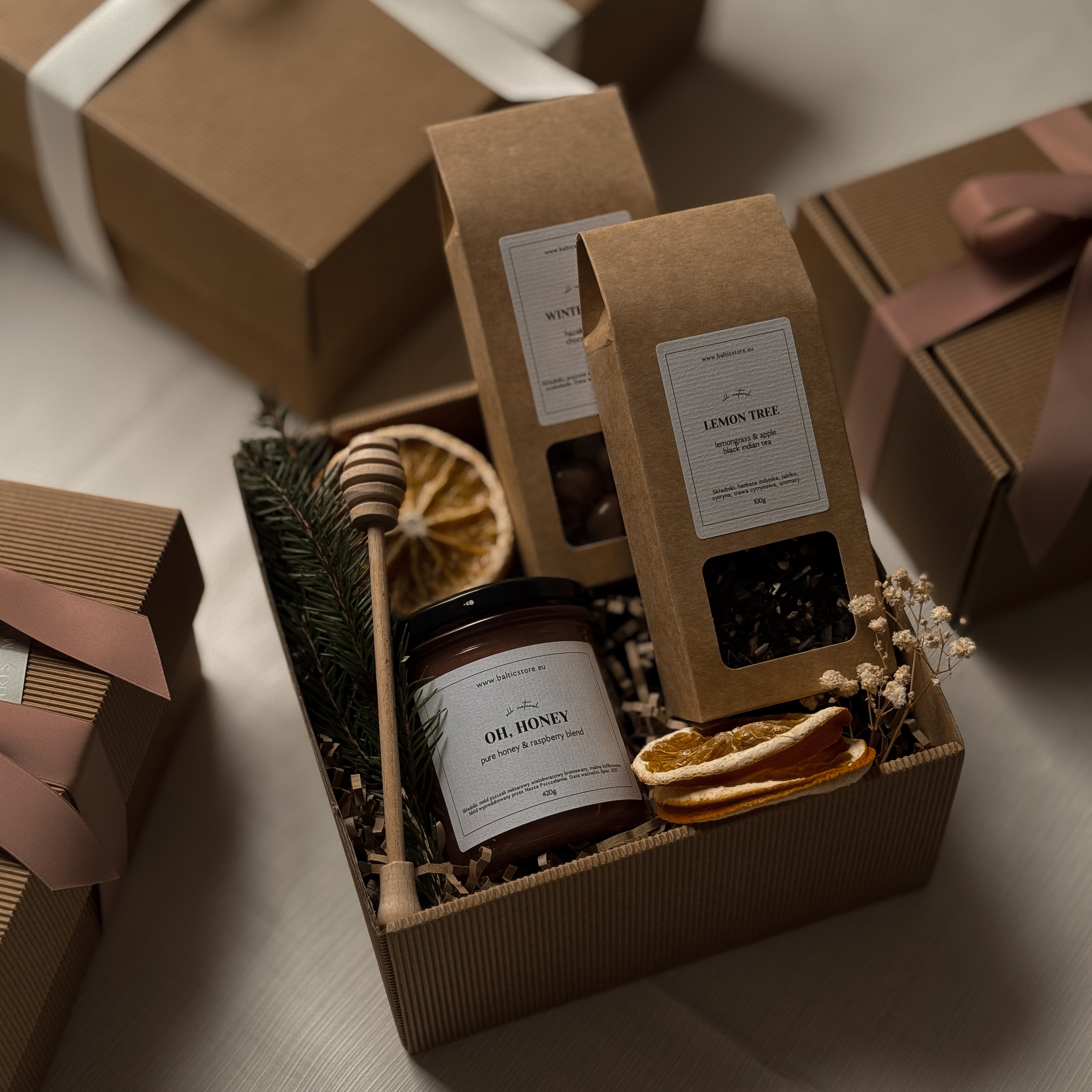 WINTER RUBY - zestaw prezentowy