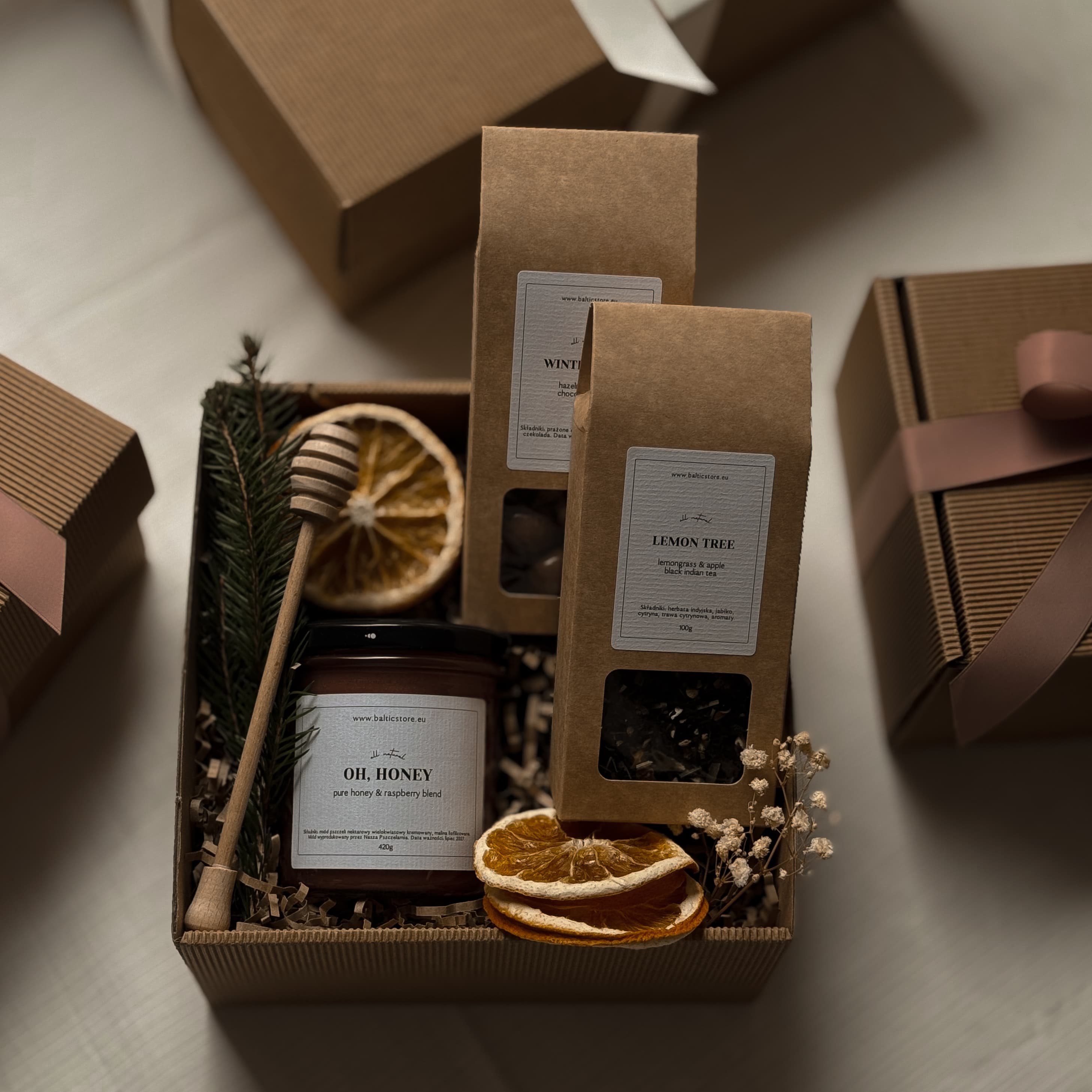 WINTER RUBY - zestaw prezentowy