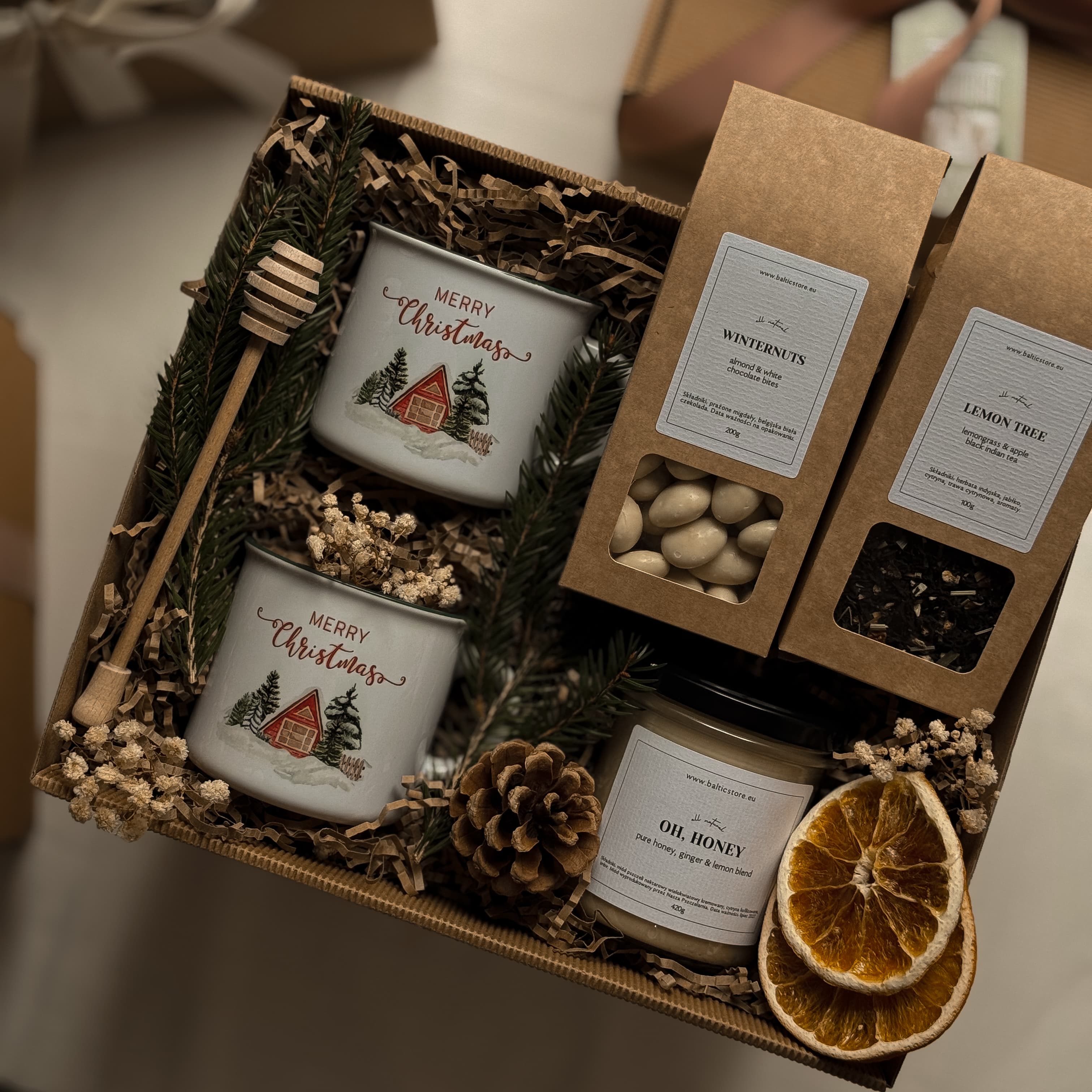 GOLDEN WINTER - zestaw prezentowy premium