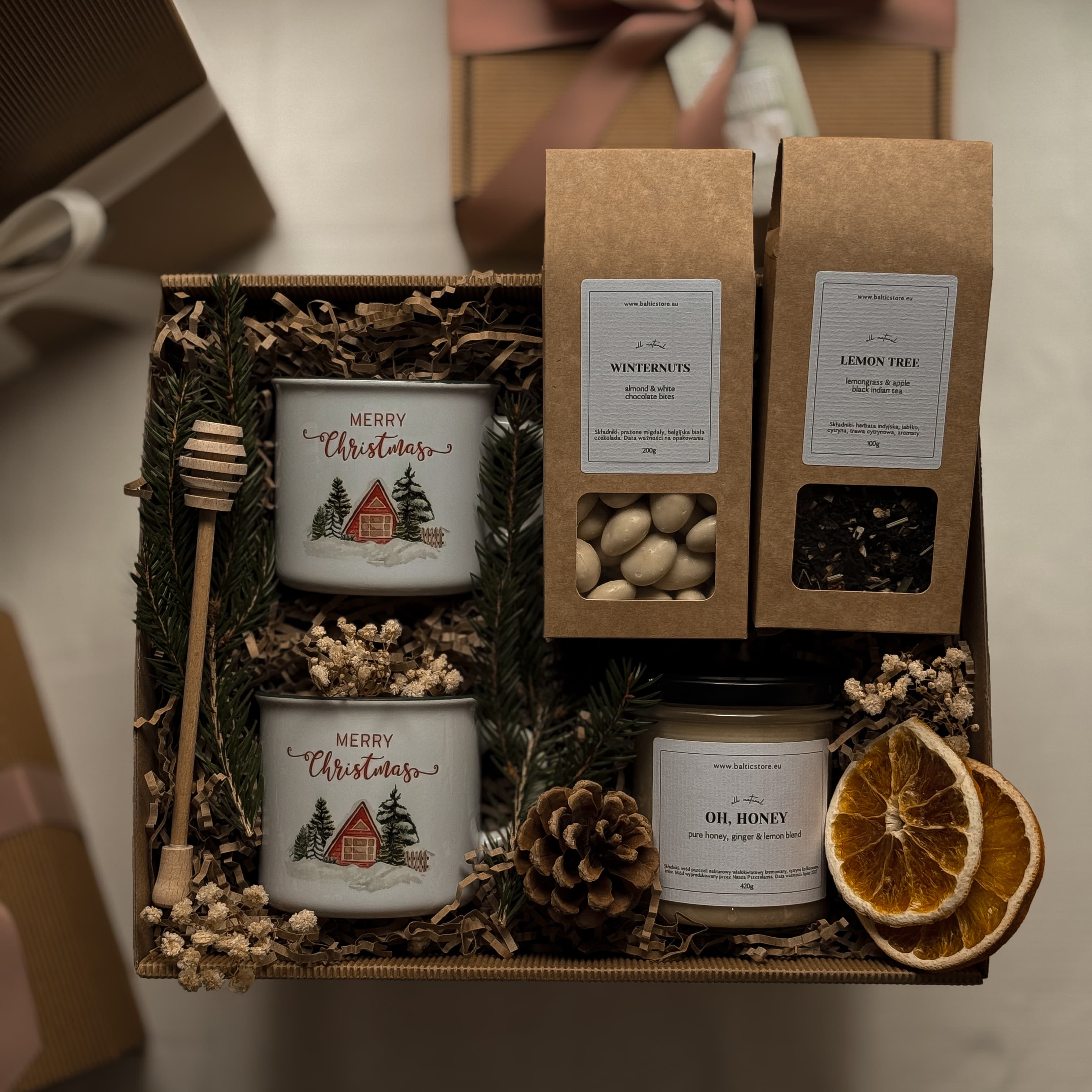 GOLDEN WINTER - zestaw prezentowy premium