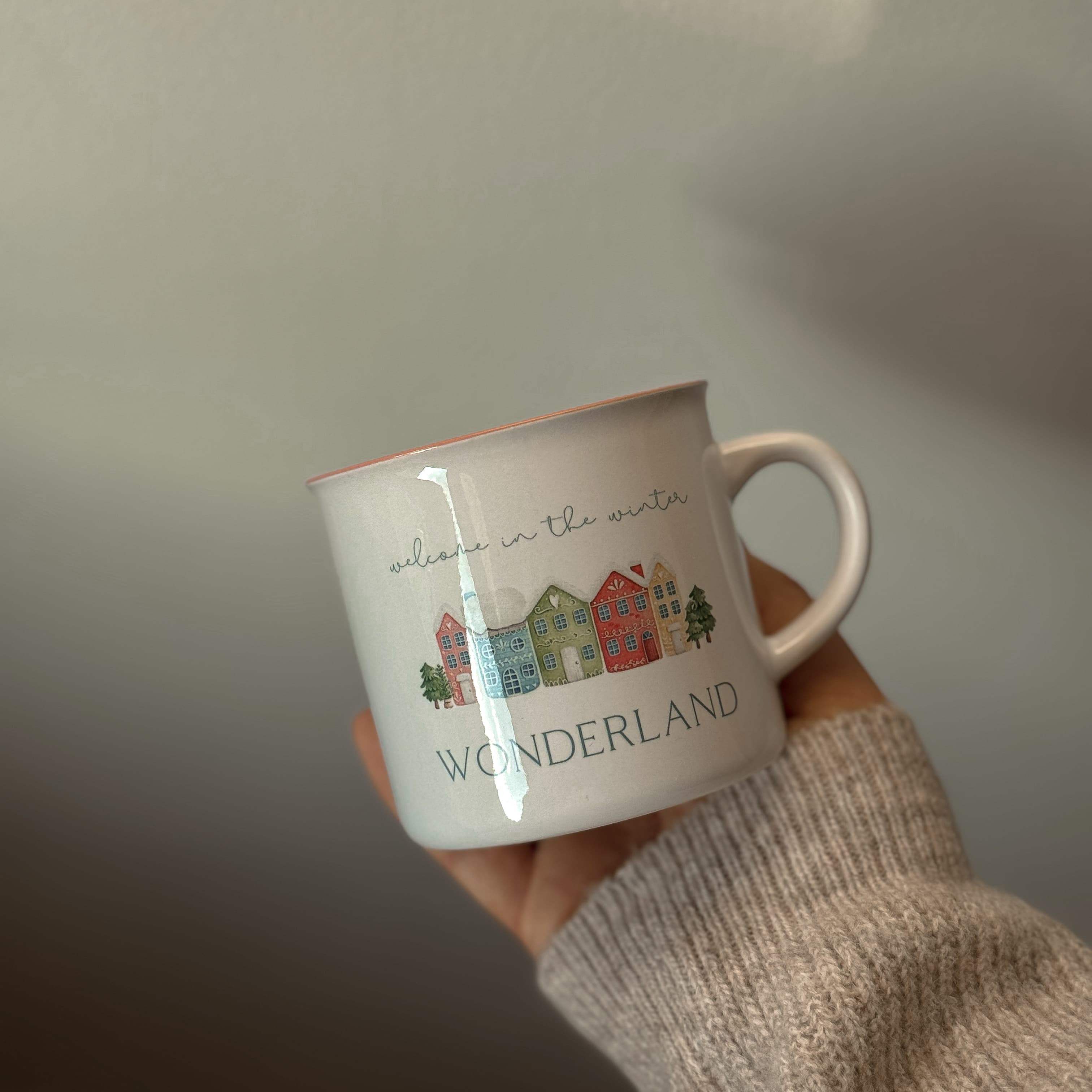 WINTER - kubek ceramiczny z nadrukiem