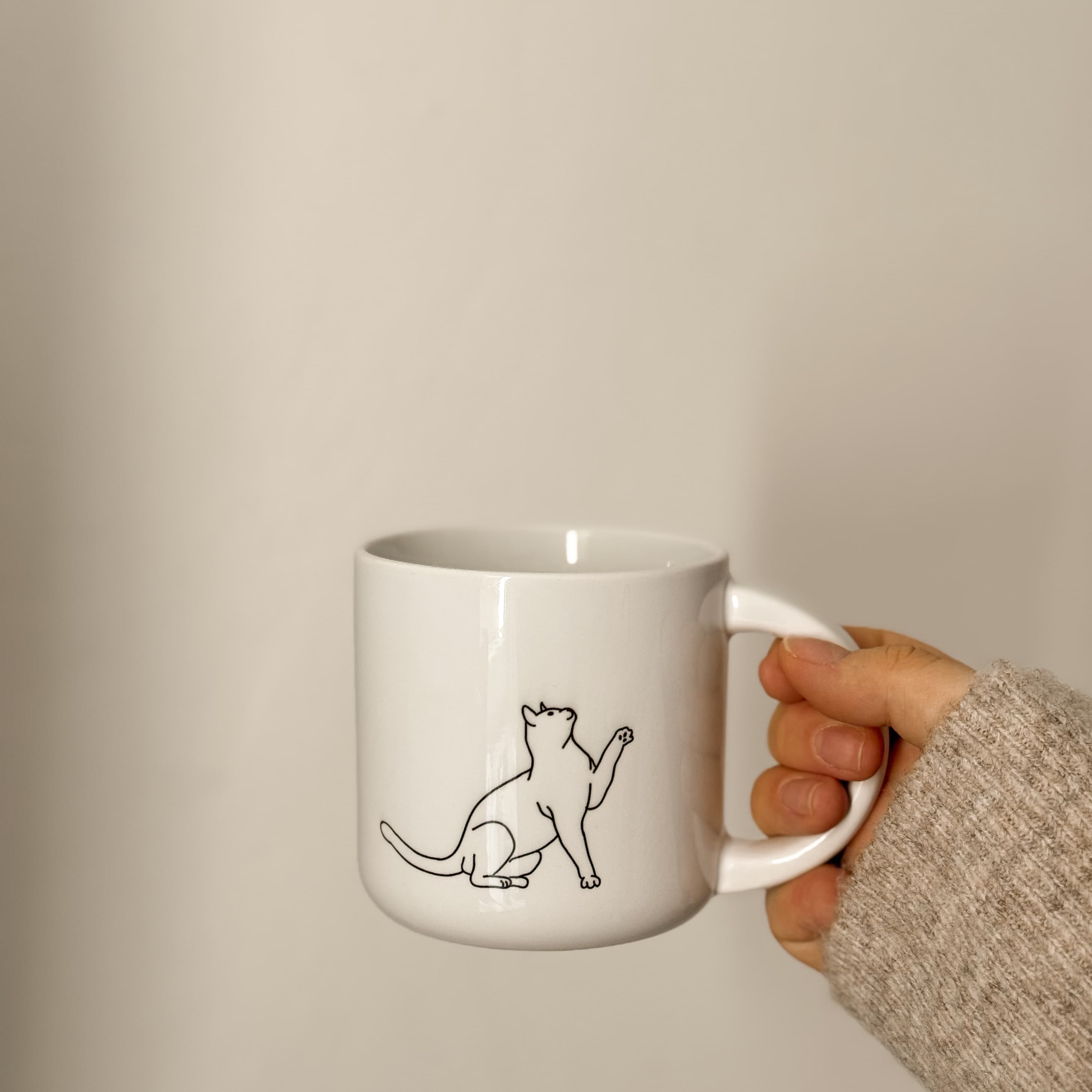 WOOF - kubek ceramiczny z nadrukiem