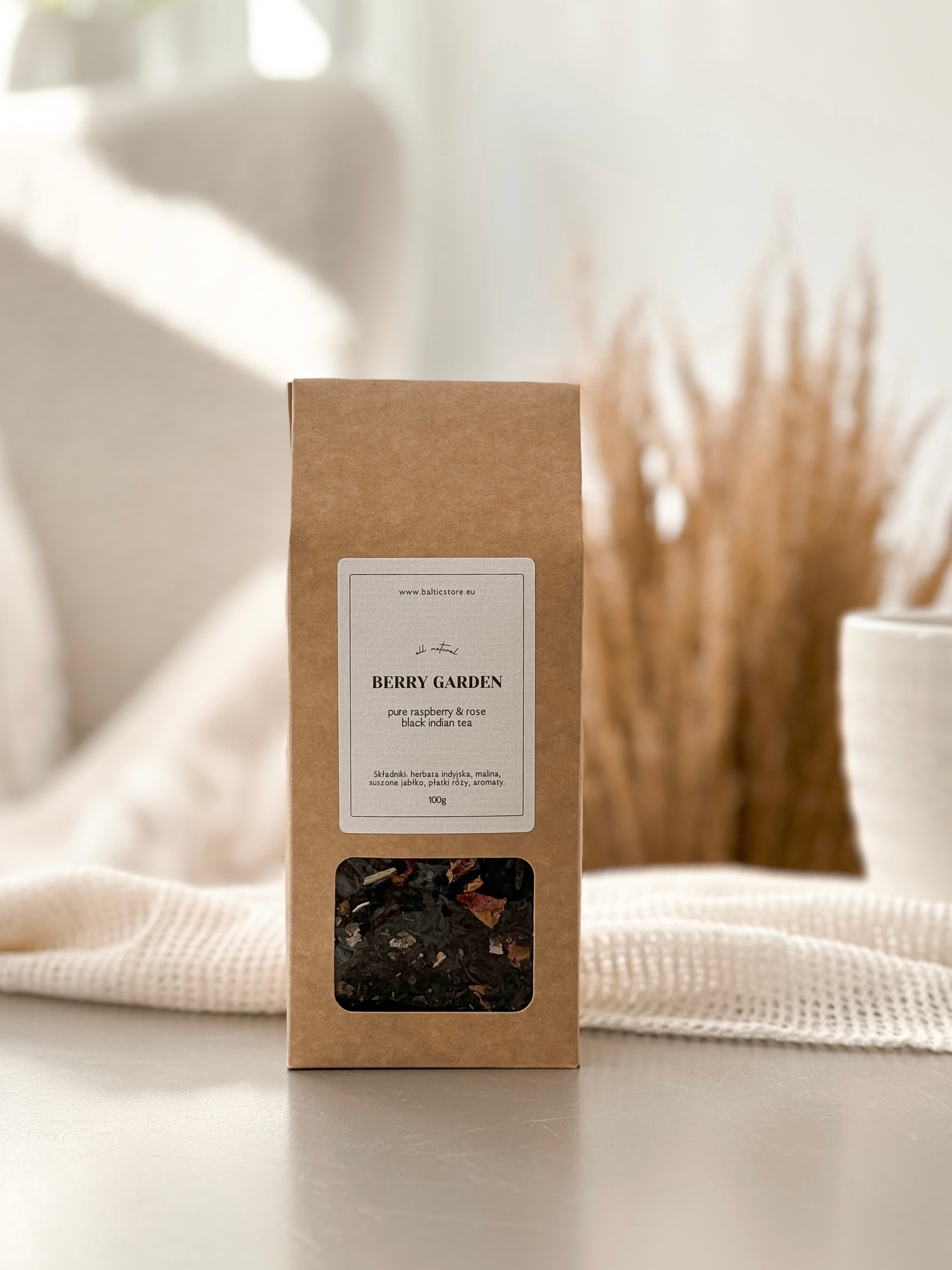 BERRY GARDEN - raspberry & rose black tea