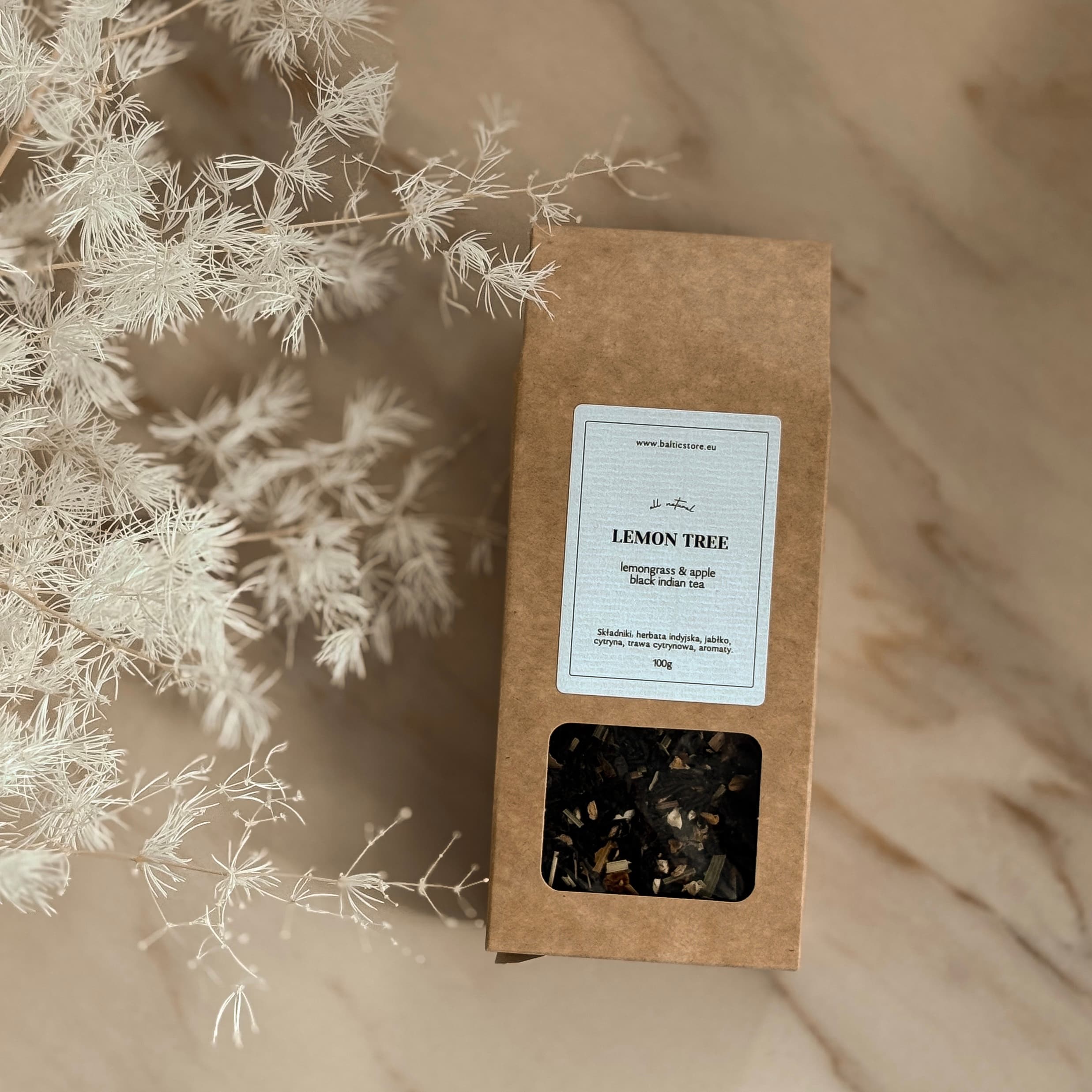 LEMON TREE - czarna herbata z cytryną & jabłkiem