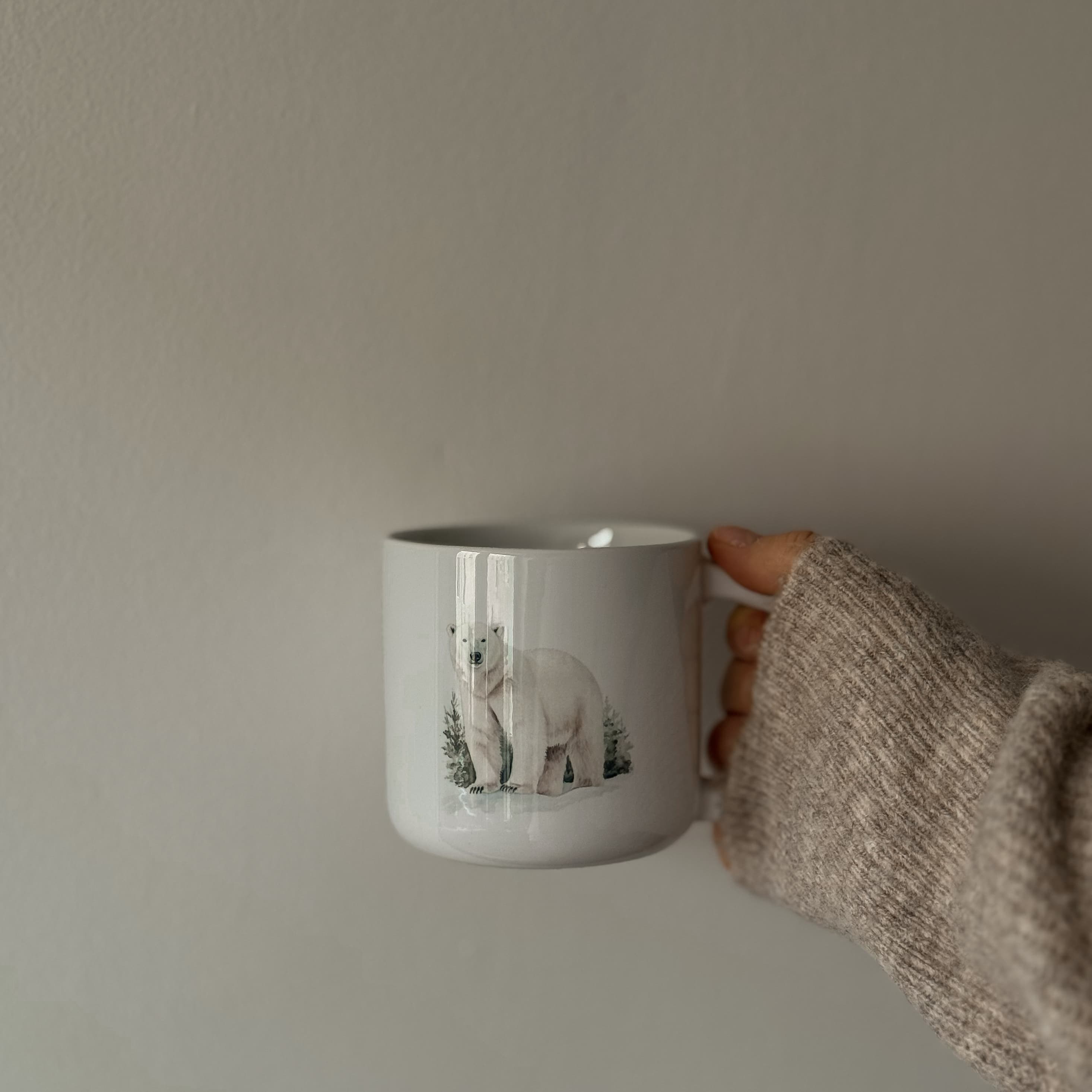 WINTER - kubek ceramiczny z nadrukiem