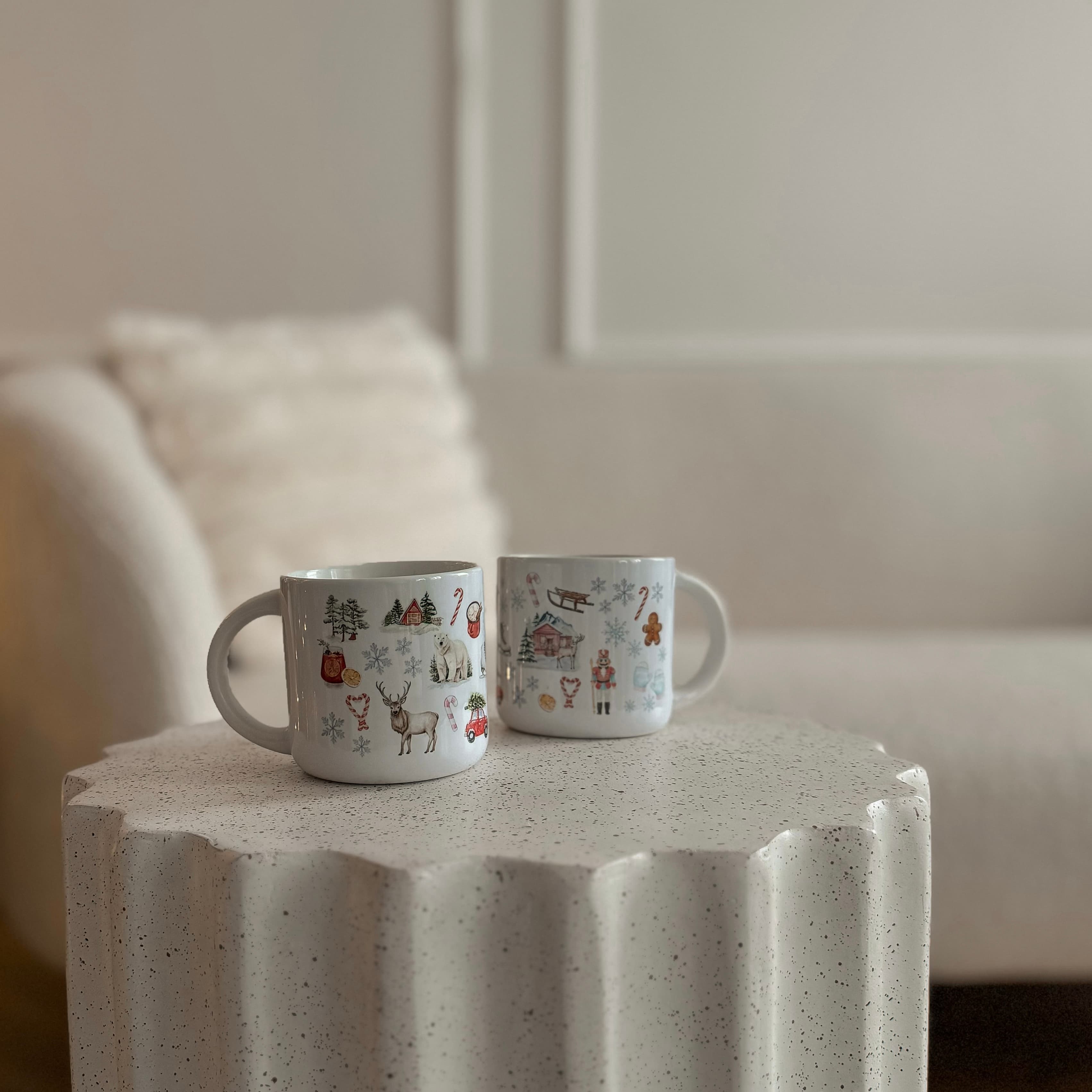 WINTER - kubek ceramiczny z nadrukiem