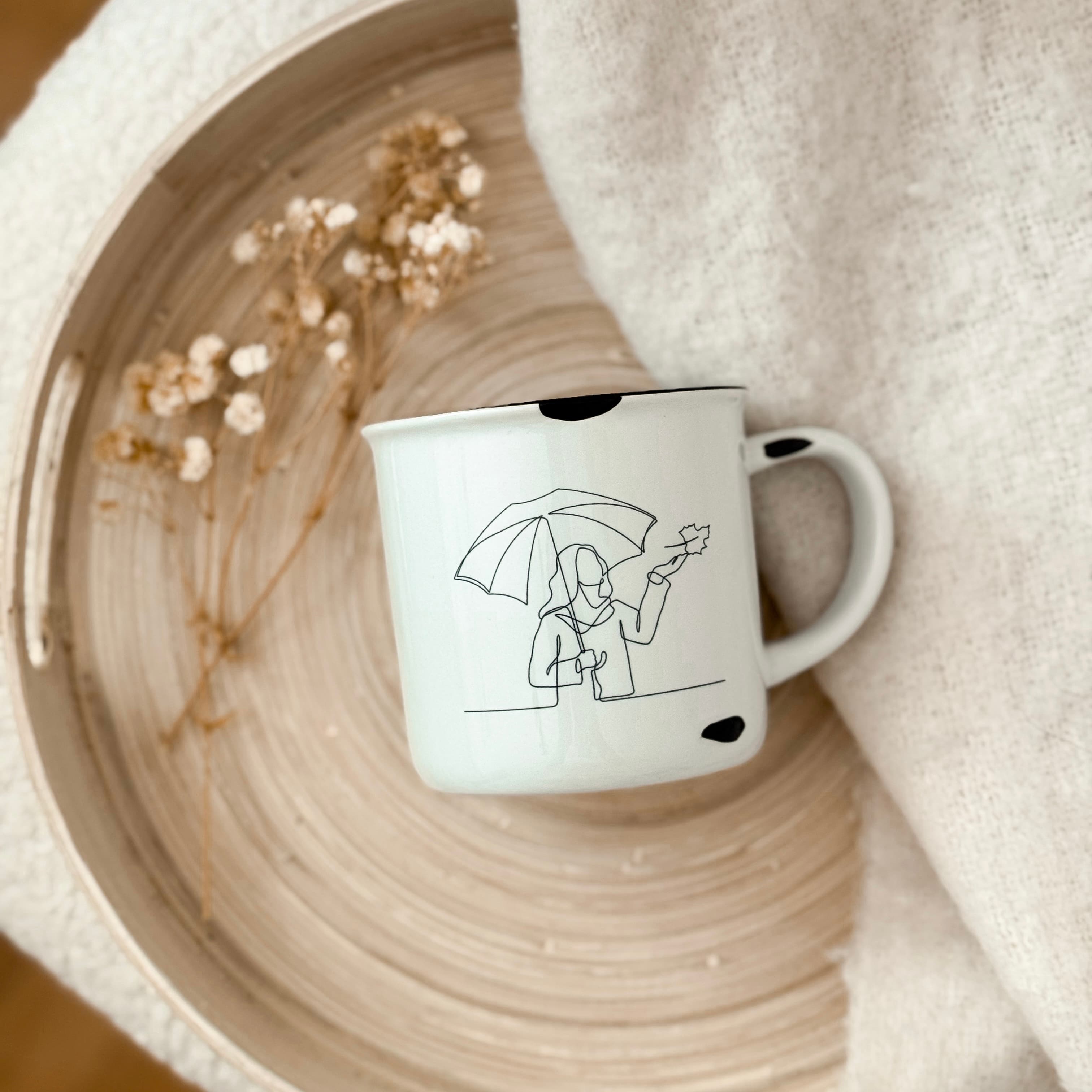 AUTUMN - kubek ceramiczny z nadrukiem