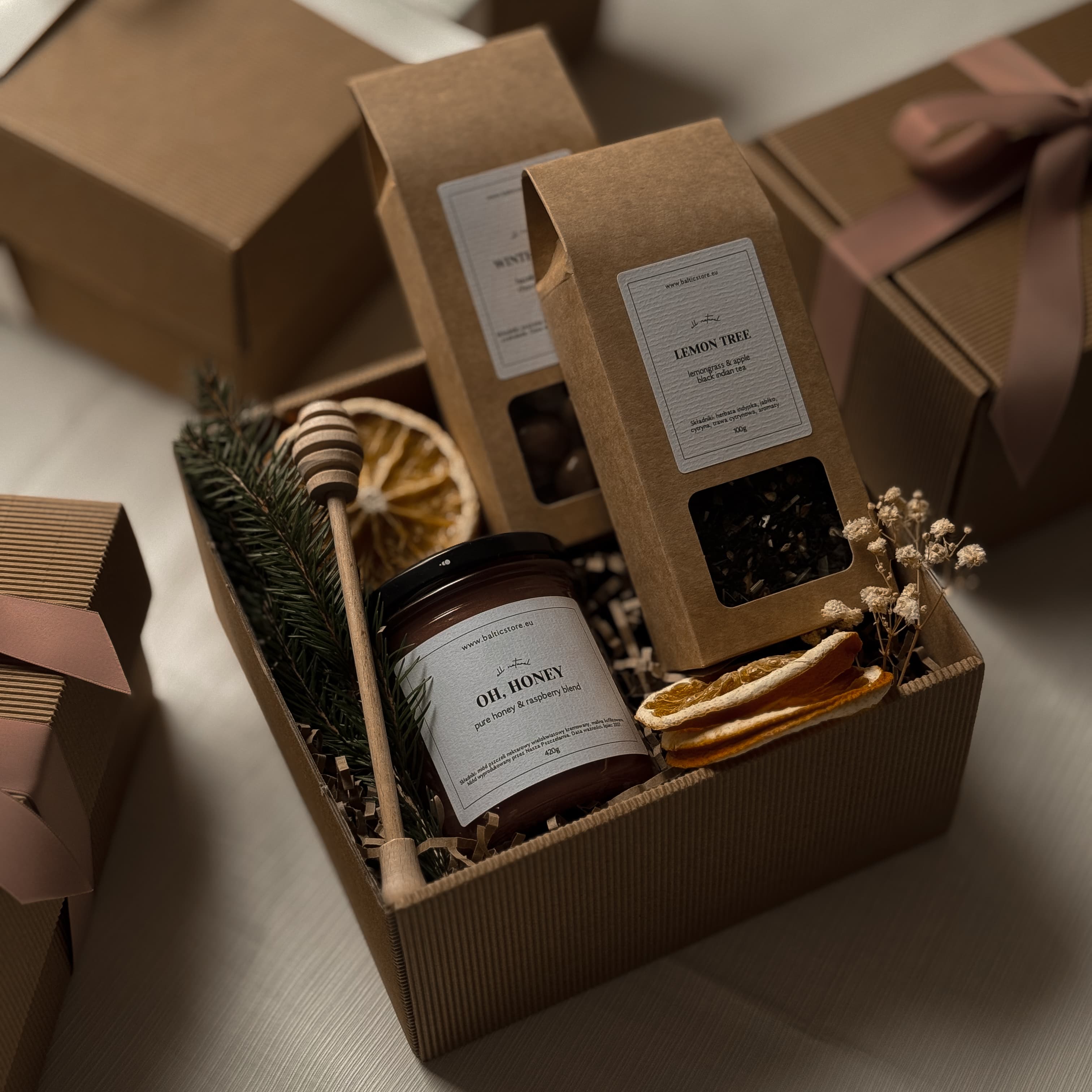 WINTER RUBY - zestaw prezentowy