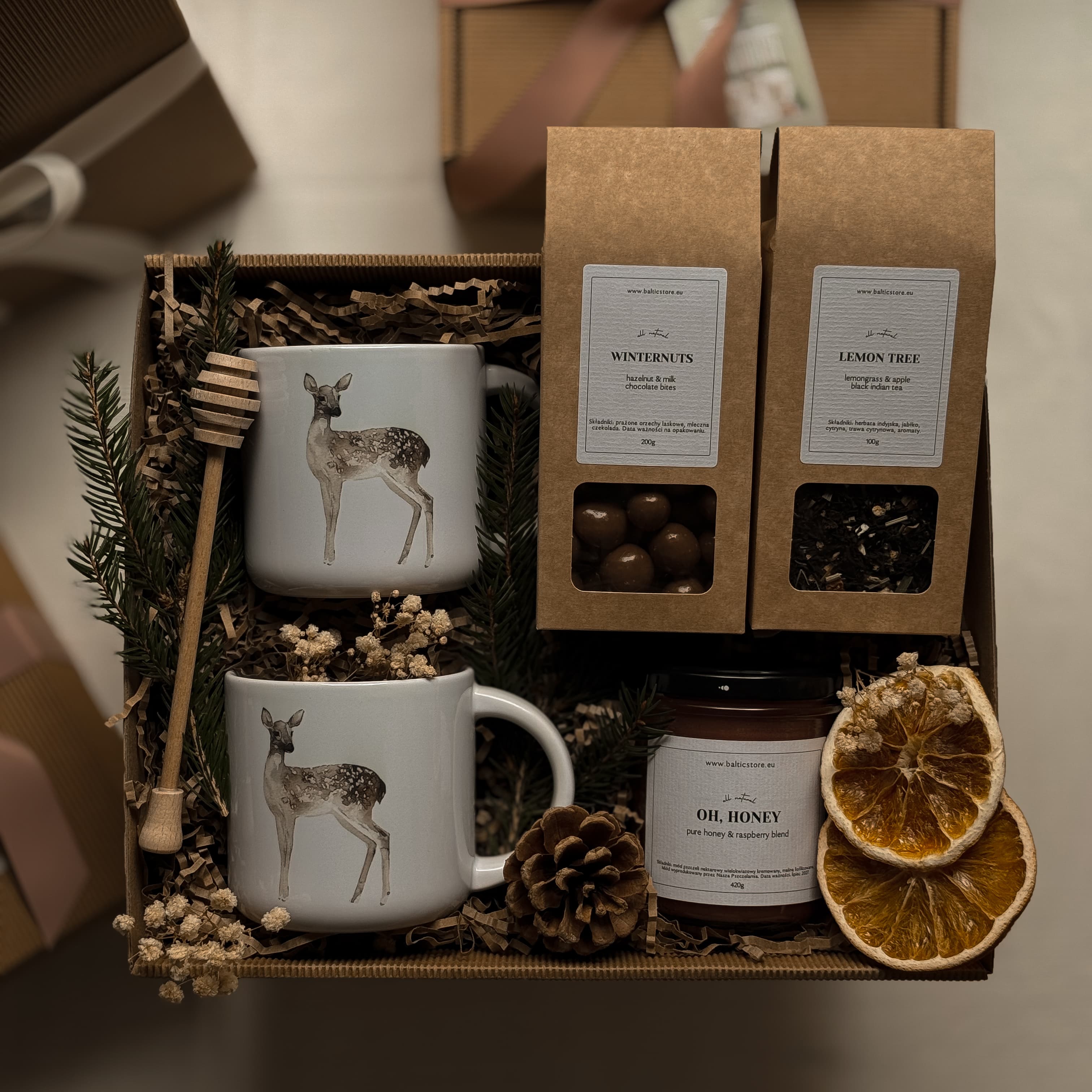 WINTER RUBY - zestaw prezentowy premium