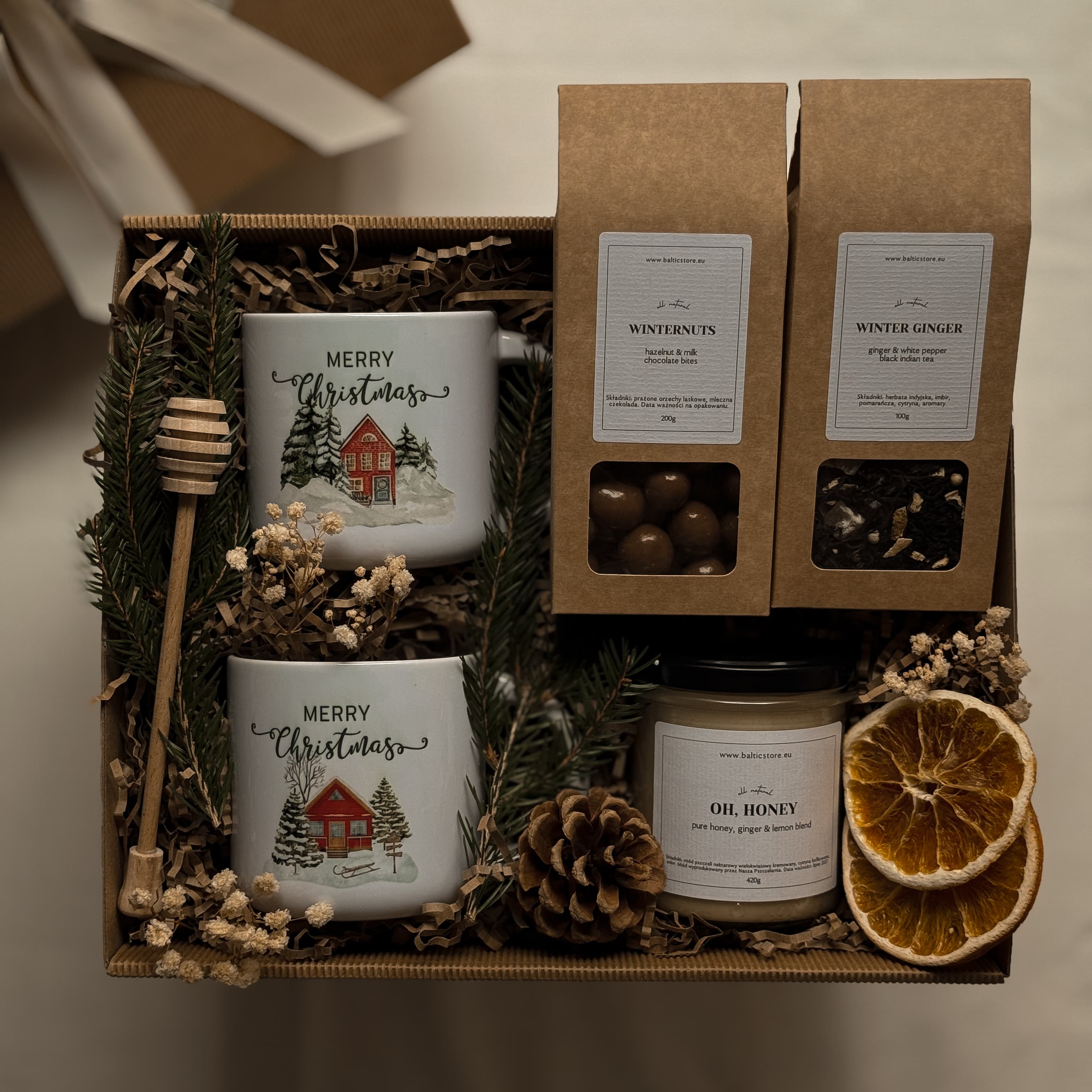 WINTER GINGER - zestaw prezentowy premium
