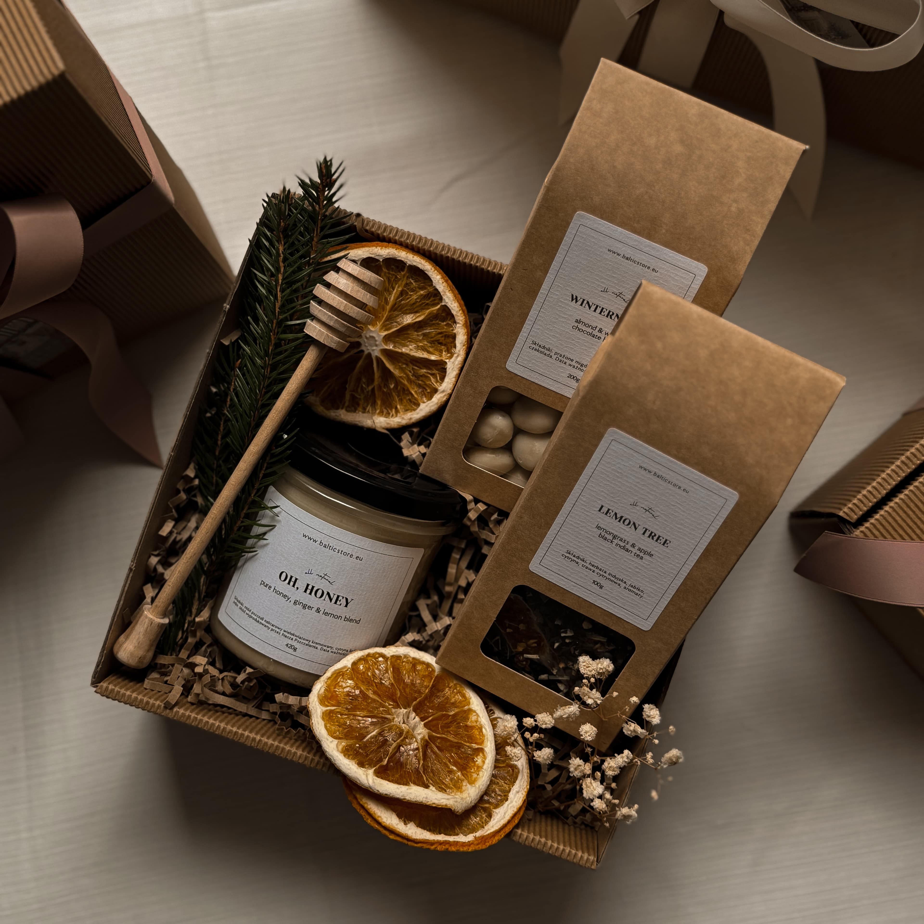 GOLDEN WINTER - zestaw prezentowy