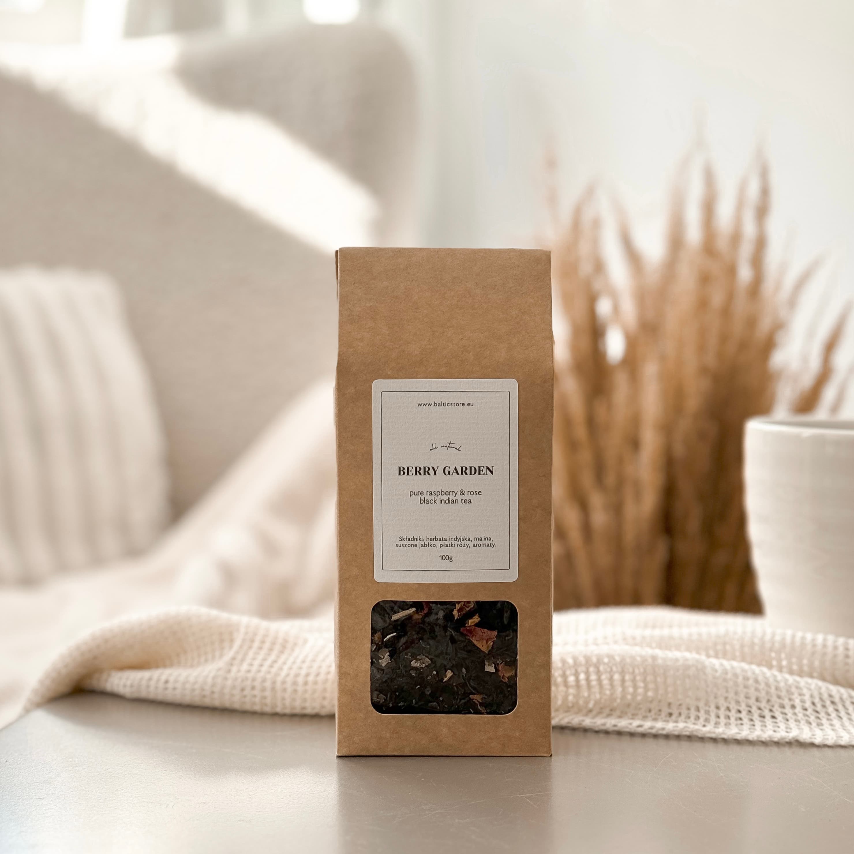 BERRY GARDEN - raspberry & rose black tea