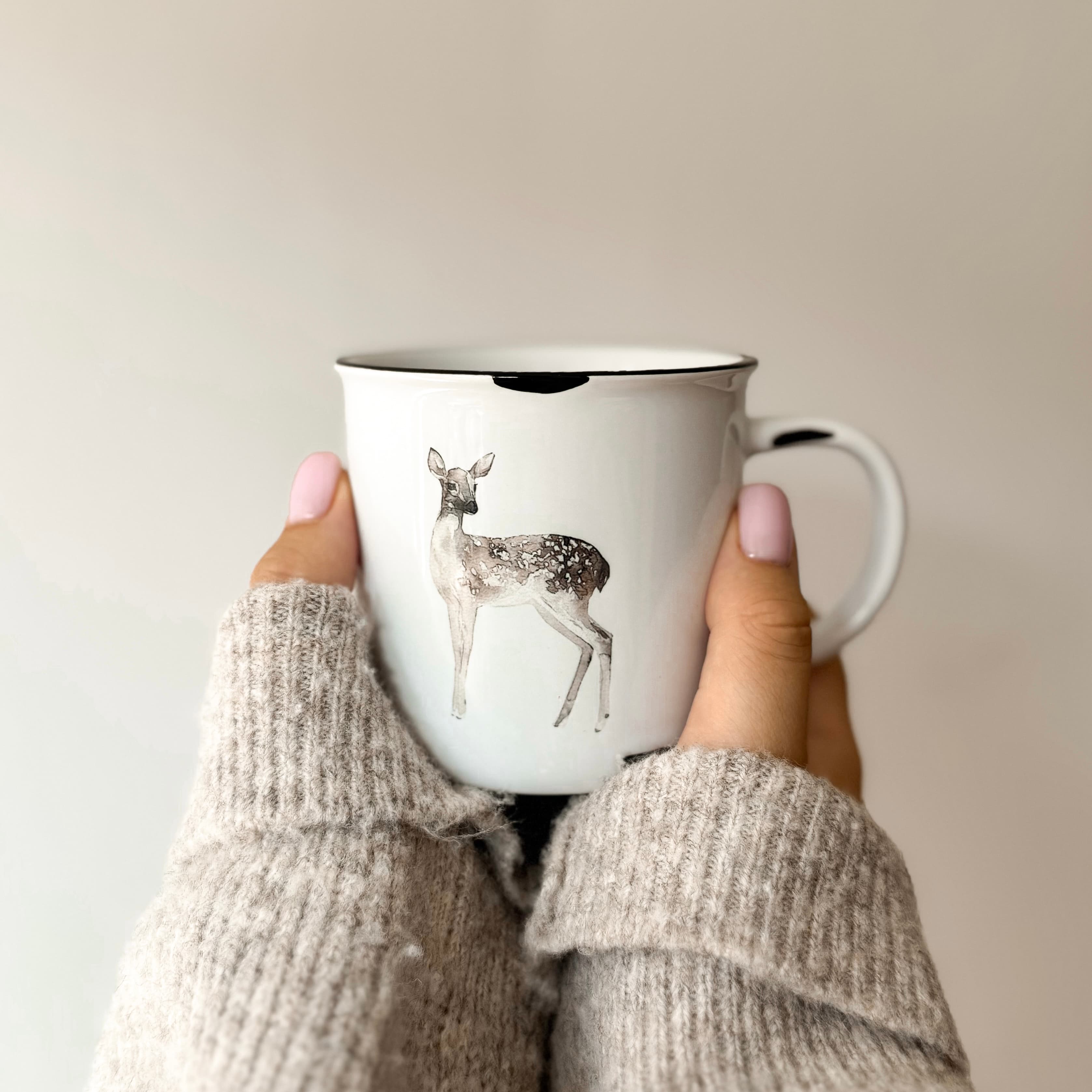 WINTER - kubek ceramiczny z nadrukiem